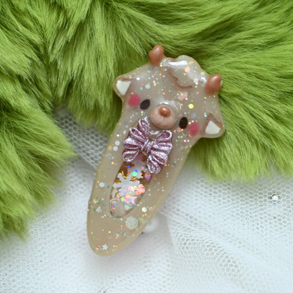 Merry little Reindeer Hairclip E