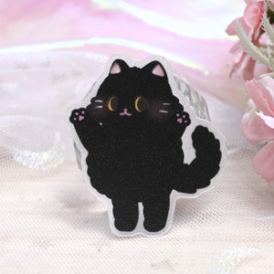 Fluffy Cat Sticker