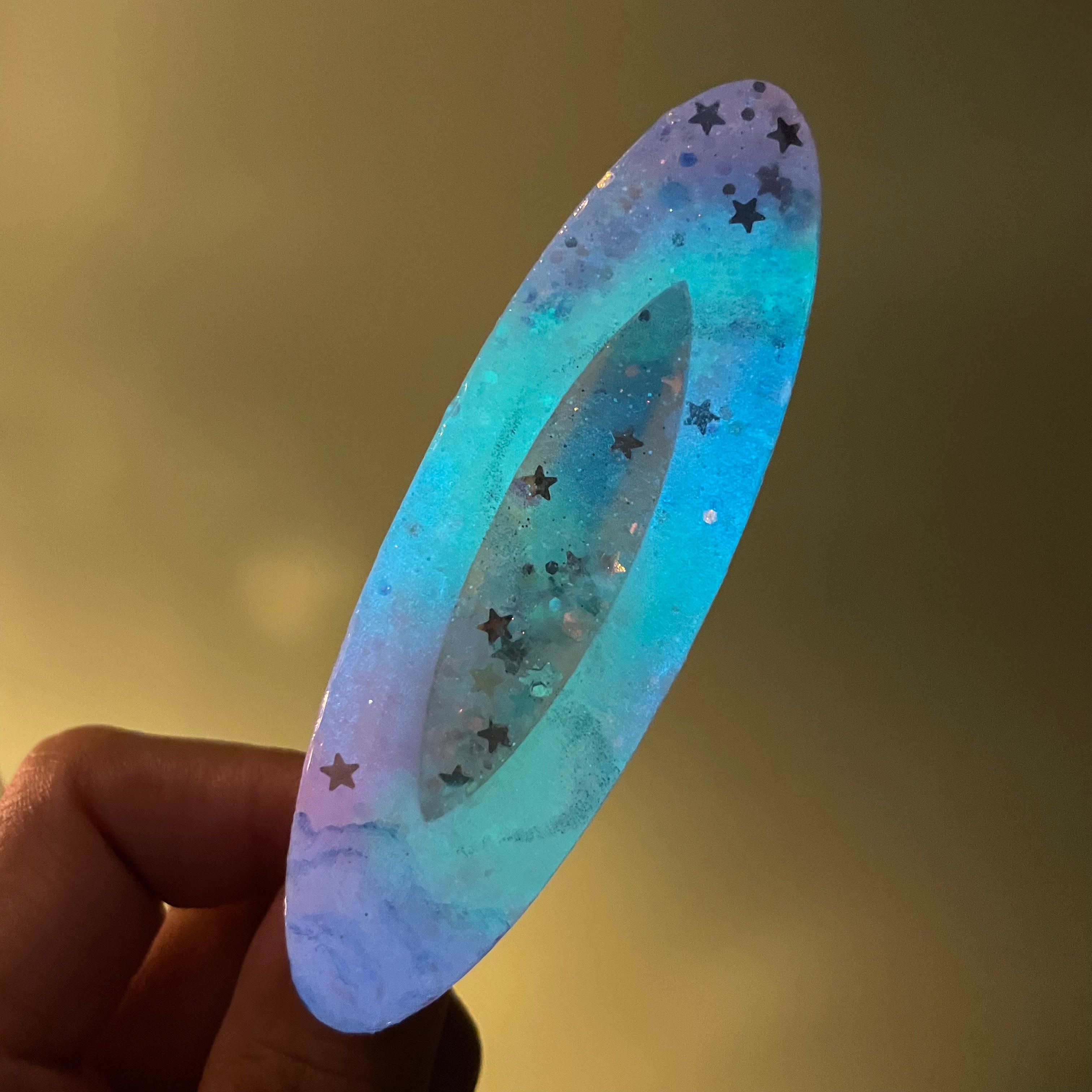Dreamy Aurora Hairclip