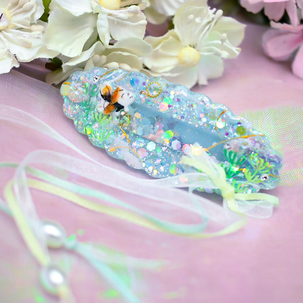 Kingyo Glow Barrette (Frilly)