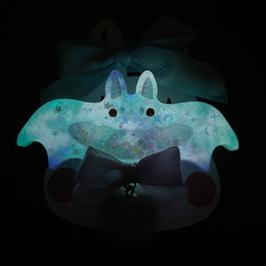 7cm Bat Barrette - Misty