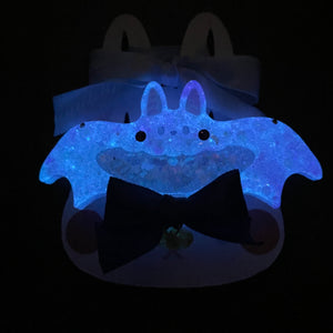 7cm Bat Barrette - Starlight