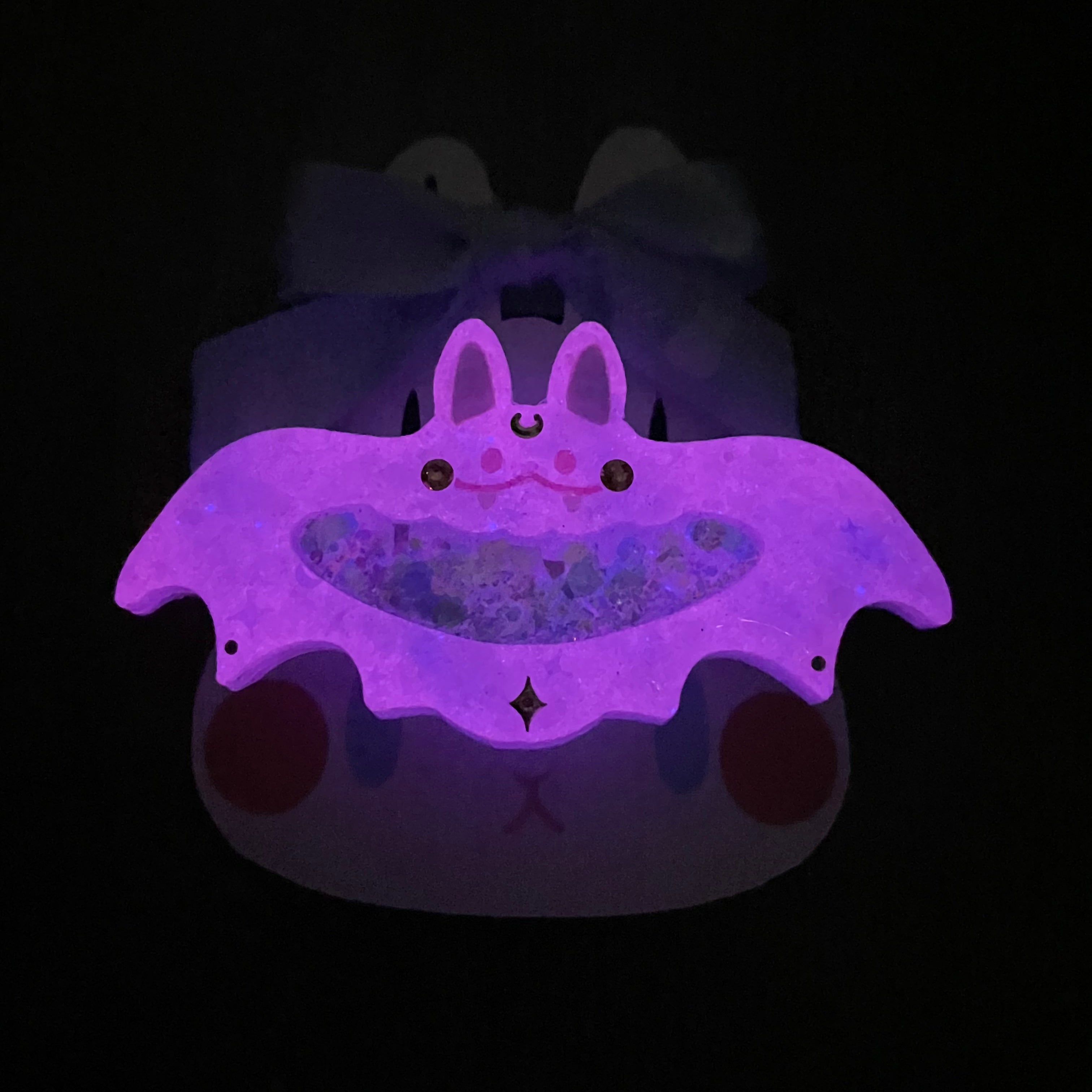 7cm Bat Barrette - Fizzle