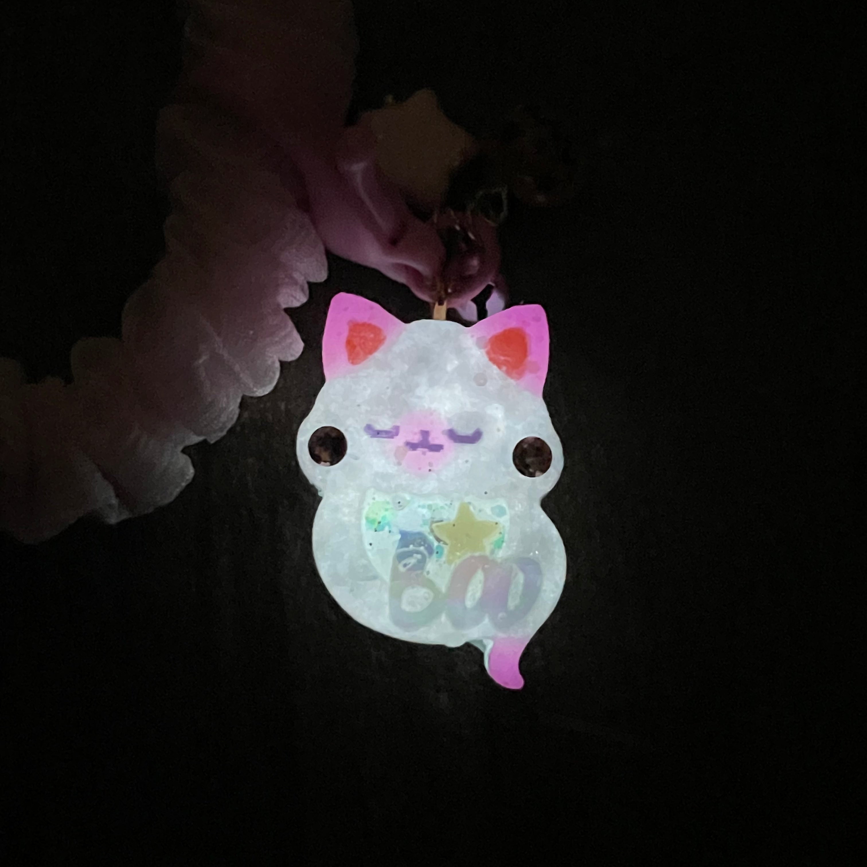 Ghostie Kitty Hairtie - Candi