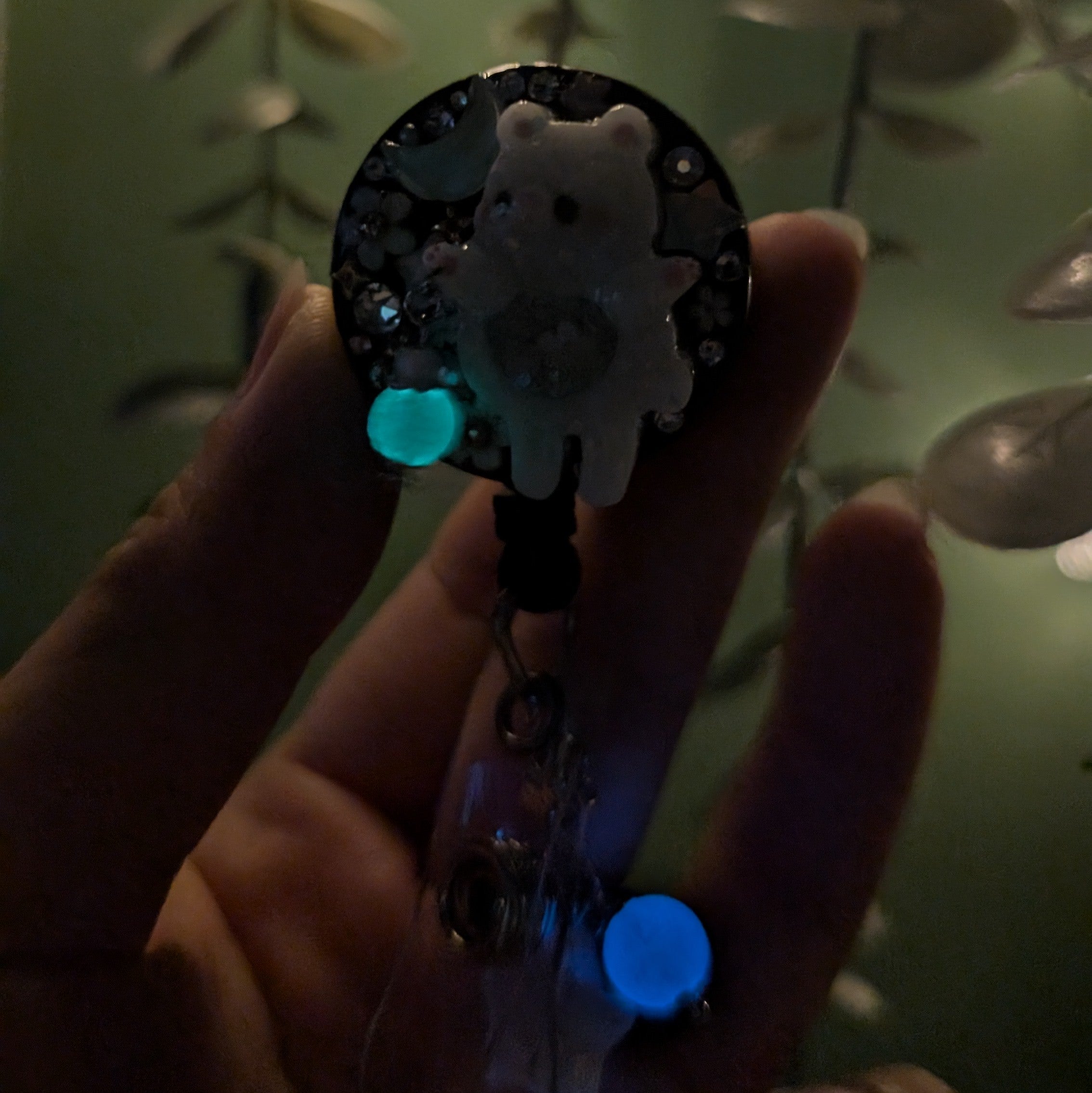 Lantern Carrier Badge Reel  - Sparkle Night