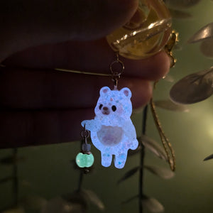 Little Lantern Carrier - Bear (pink lantern)