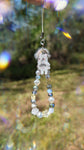Eclipse Bear Beaded Charm
