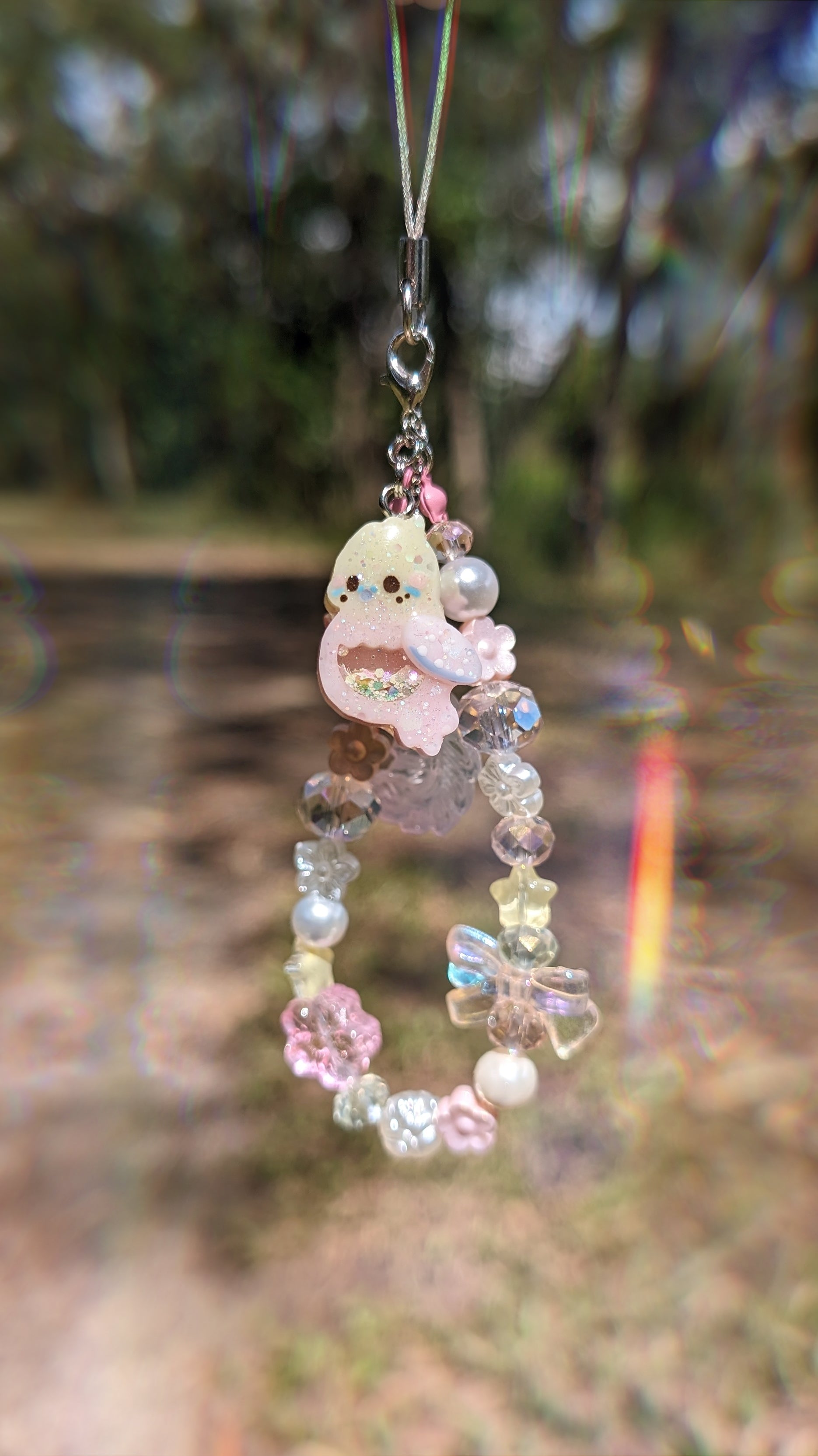 Sweetie Birb Beaded Charm