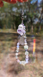 Jewel Dream Budgie Beaded Charm