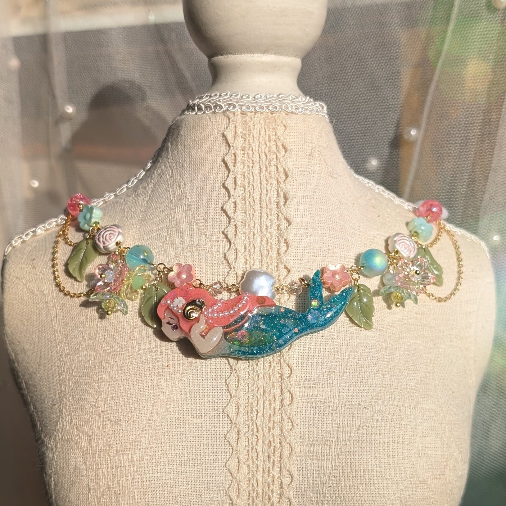 Princess Ariel Mermaid Necklace