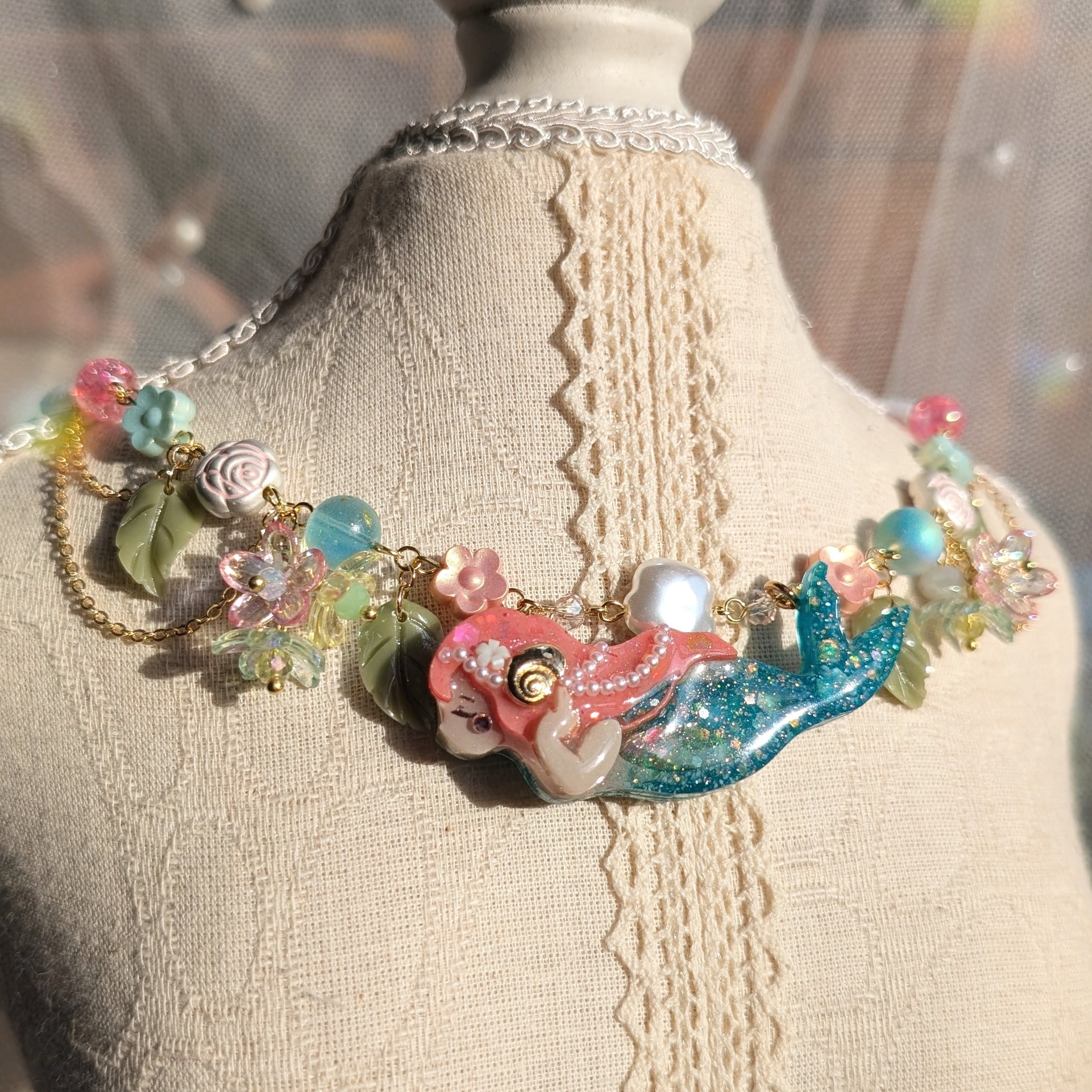 Princess Ariel Mermaid Necklace