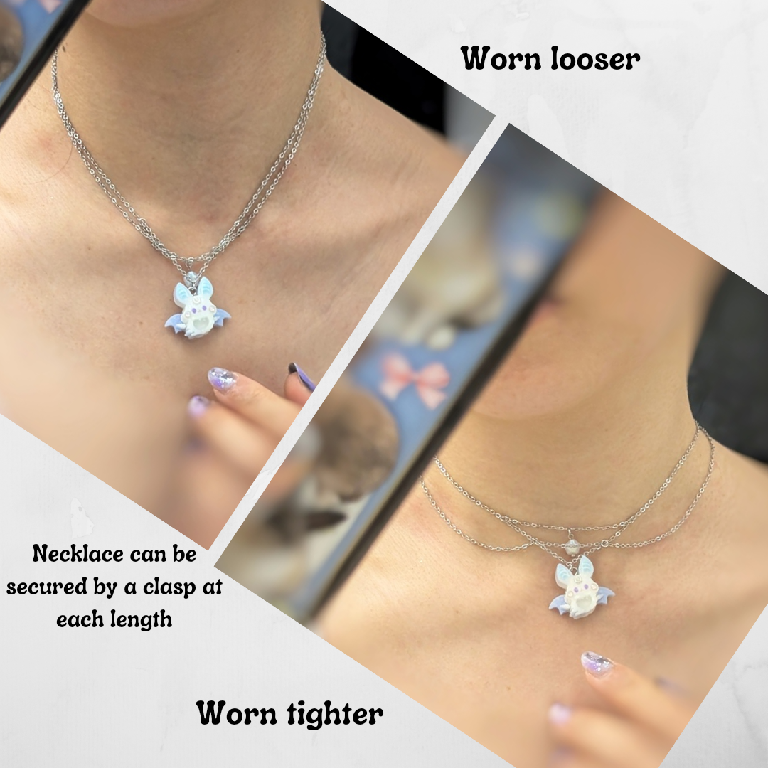 Froot Bat Two-way Chain Necklace