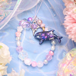 Purple Mist Orca Phone Charm