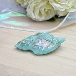 Smol Turquoise Conch Hairclip