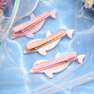 Pink Dolphin Hairclip