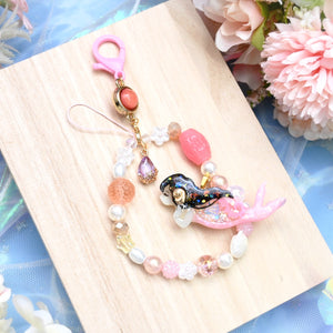 Sakura Surf Mermaid Phone Charm