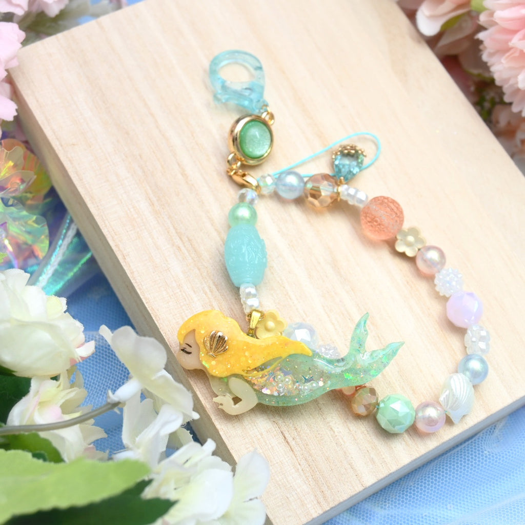 Rainbow Cove Mermaid Phone Charm