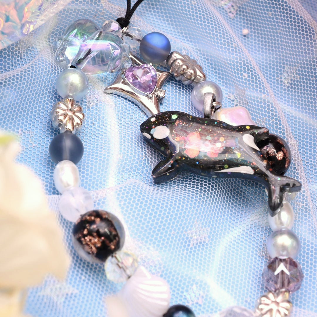 Classic Orca Phone Charm