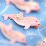 Pink Dolphin Hairclip