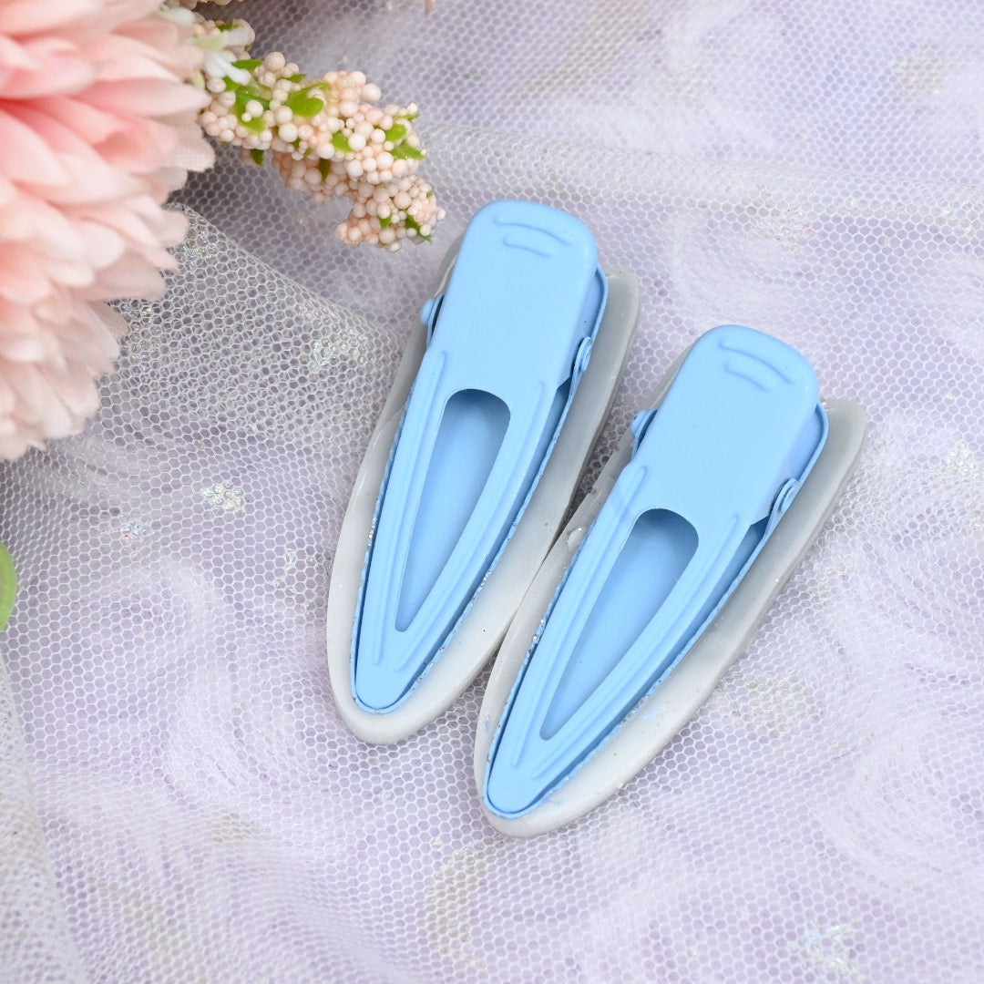 Hairclip Set - Grey