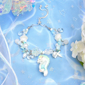 Meeting by the River - Tiny Haku Beaded Bracelet