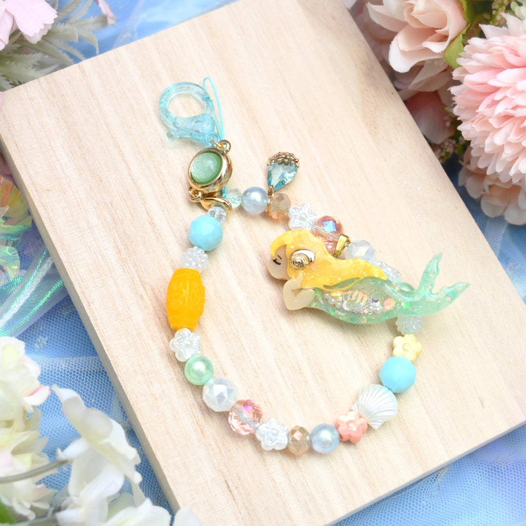 Luminous Lagoon Mermaid Phone Charm