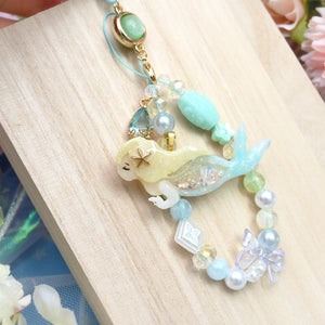 Seafoam Sands Mermaid Phone Charm