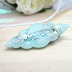 Light Turquoise Uniconch Hairclip
