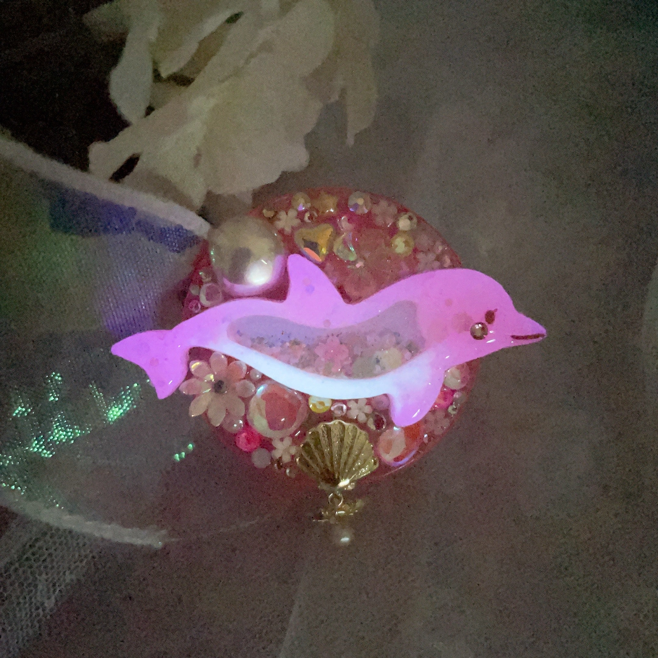 Just Keep Swimming Phone Grip - pink