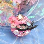 Mirror Mirror Mermaid Phone Grip - pink