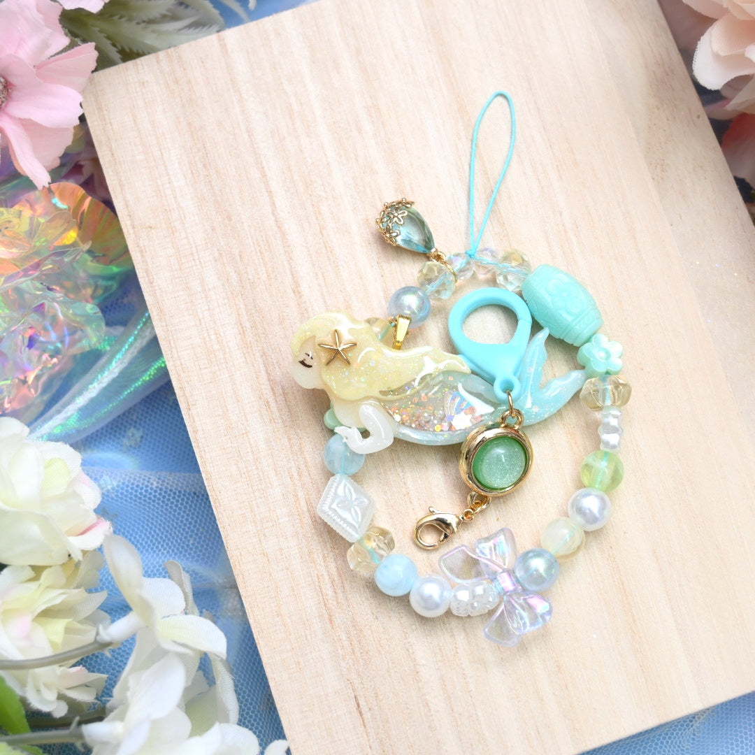 Rainbow Cove Mermaid Phone Charm