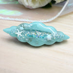 Turquoise Uniconch Hairclip