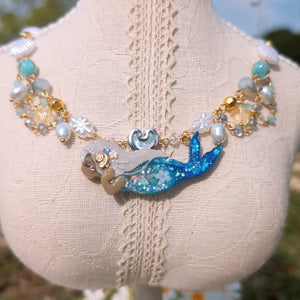 Eclipse Mermaid Necklace