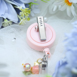 Fairy Baby Bunny Badge Reel