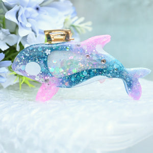 Hanami Orca Hair Huggie (5.5cm claw)