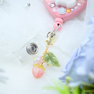 Fairy Baby Lop Heart Badge Reel