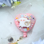 Fairy Baby Lop Heart Badge Reel