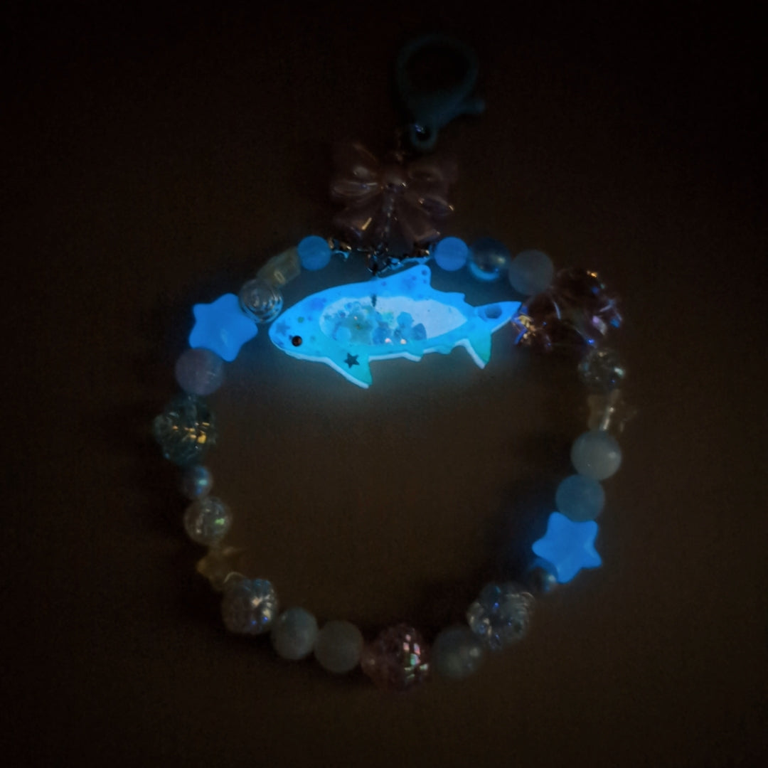 Bubble Shark Charm