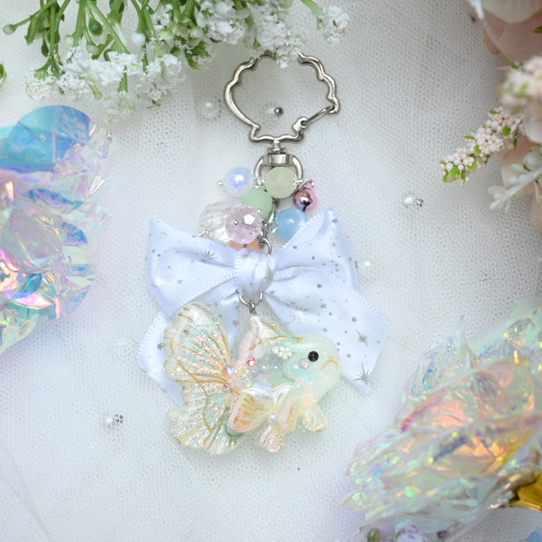 Opal Goldie keychain