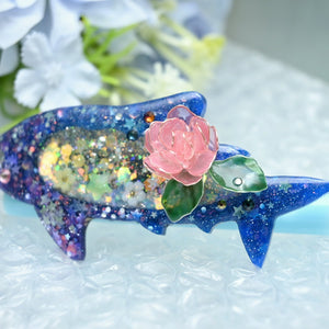Mamoru Shark Barrette (6cm clasp)