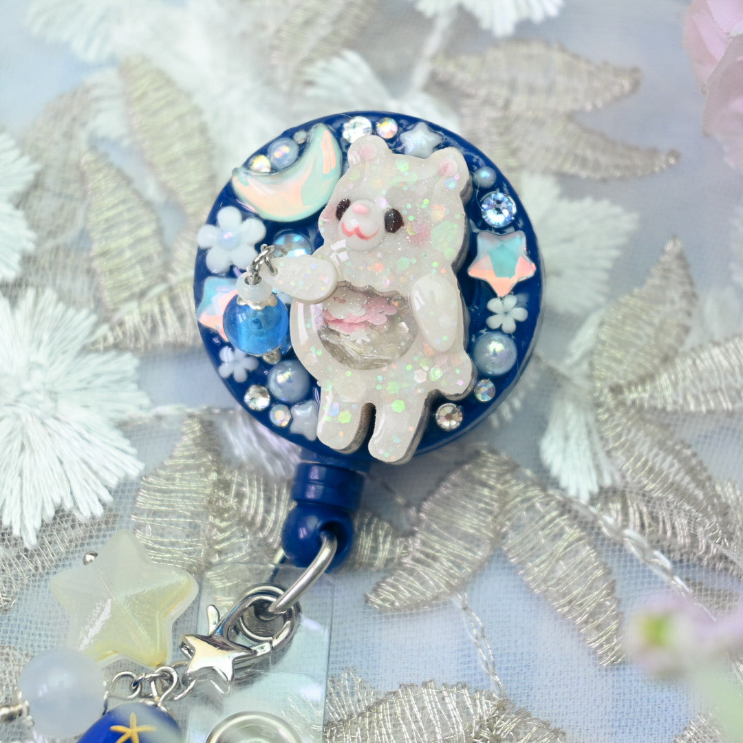 Lantern Carrier Badge Reel  - Diamond Dusk