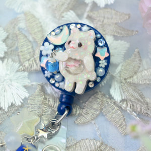 Lantern Carrier Badge Reel  - Diamond Dusk