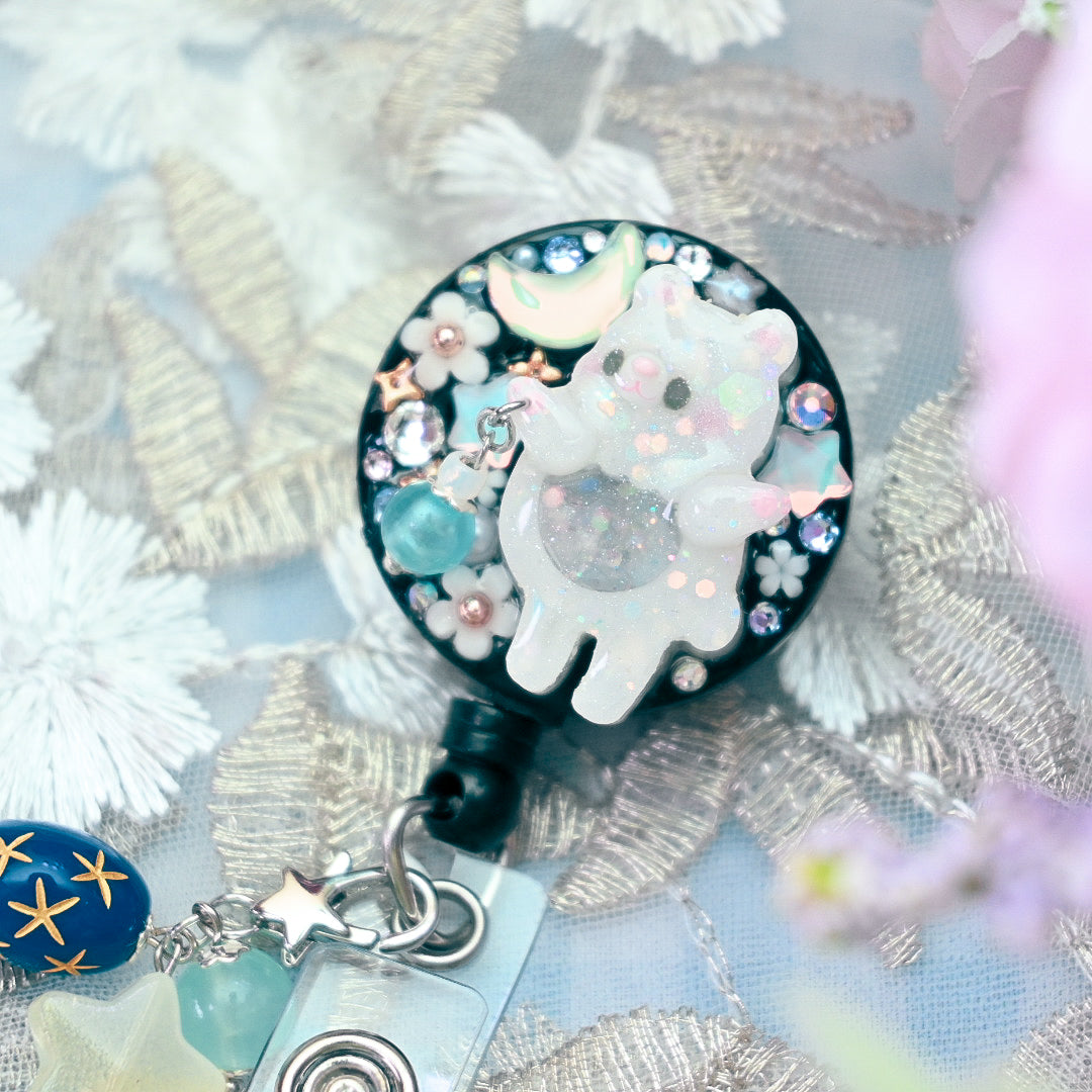 Lantern Carrier Badge Reel  - Sparkle Night