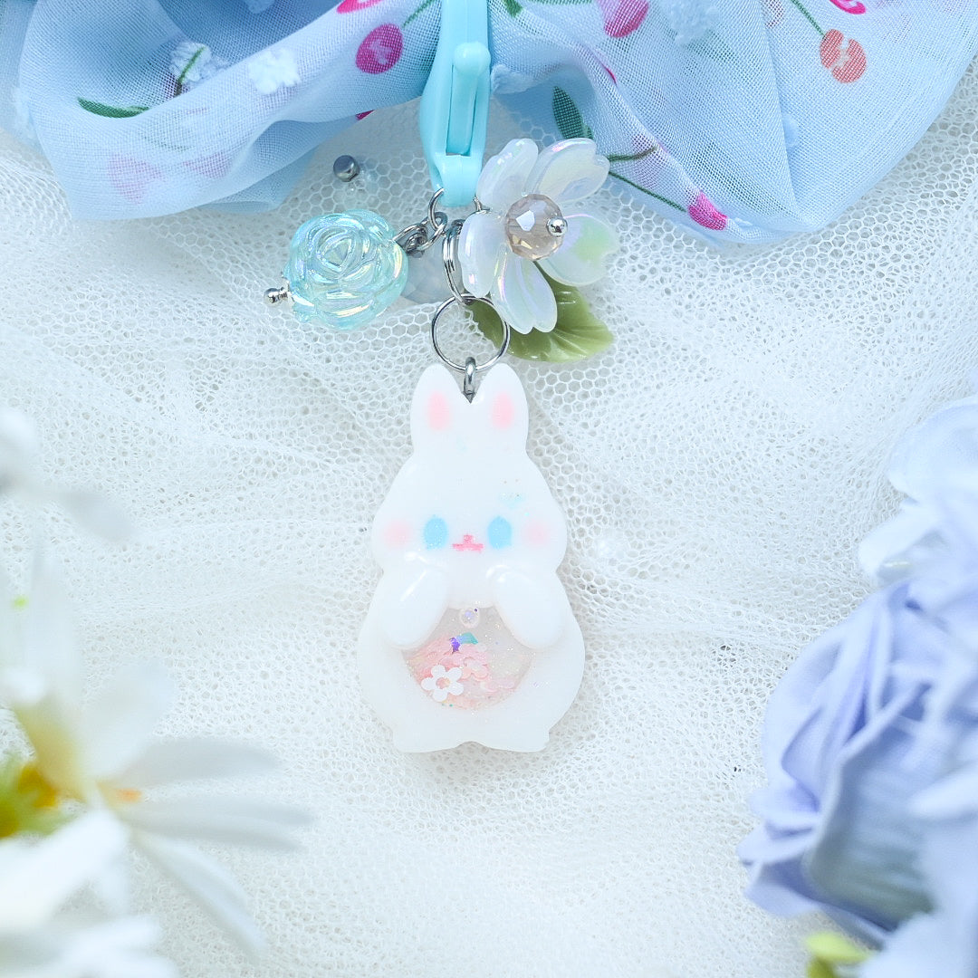 Sora Bunny Charm with Hairtie