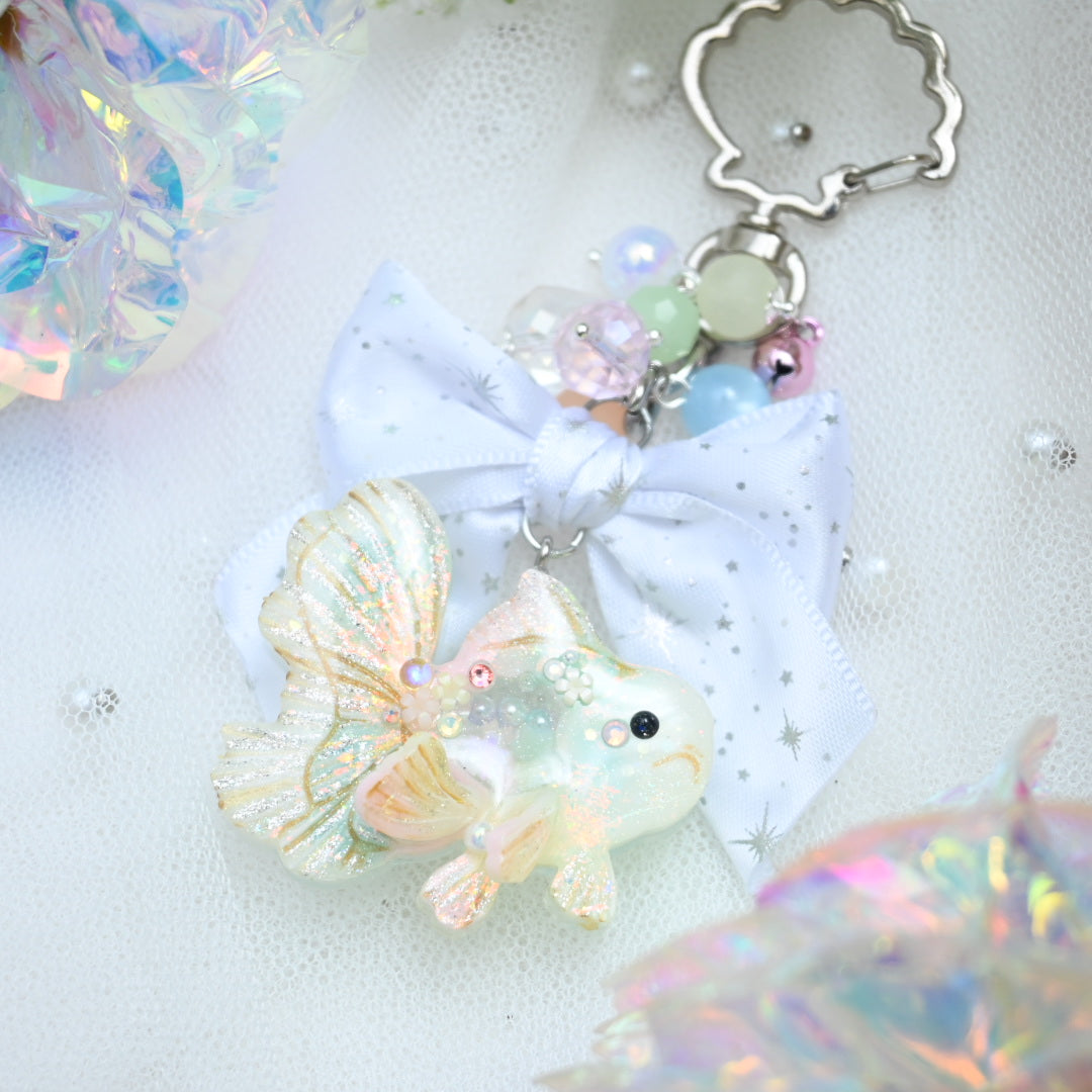 Opal Goldie keychain