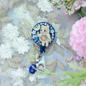 Lantern Carrier Badge Reel  - Diamond Dusk