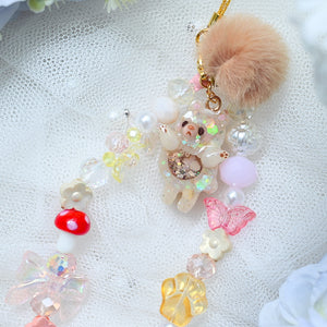 Spring Bear Phone Strap