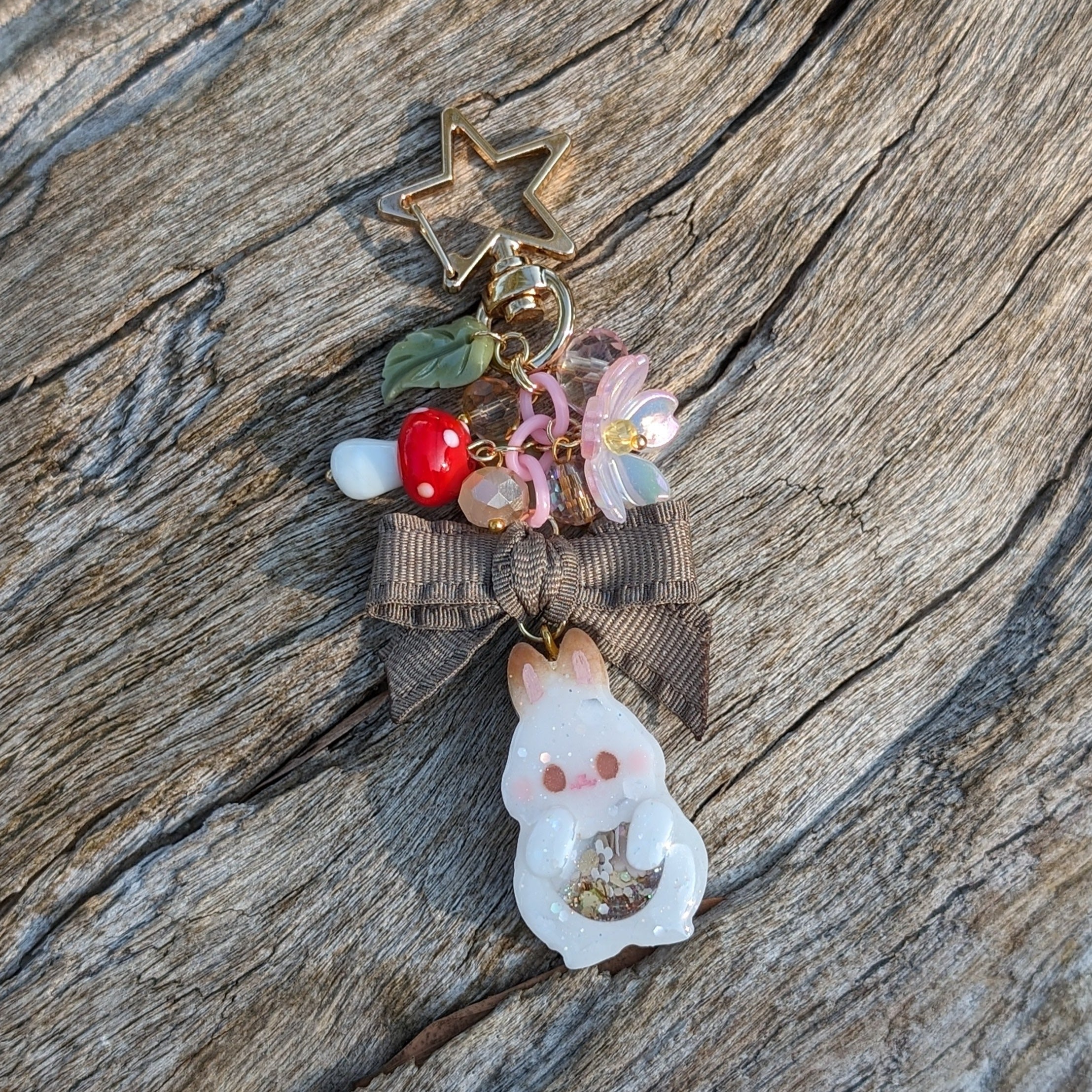 Mopsy Bunny Charm