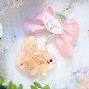 Candy Lotus Goldie Charm (Pink)