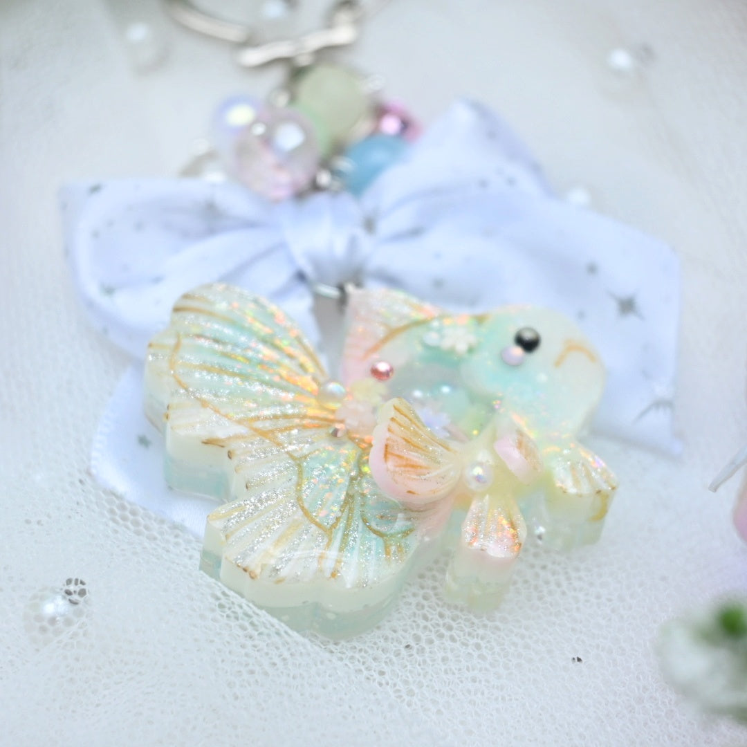 Opal Goldie keychain